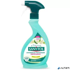   Általános tisztító- és fertőtlenítő spray, 500 ml, SANYTOL, alma