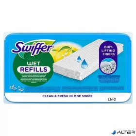   Nedves padlótörlő kendő, utántöltő, 24 db, SWIFFER "Sweeper", citrus illat