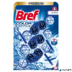   WC illatosító golyók, 3x50 g, BREF "Color Aktiv", Chlorine