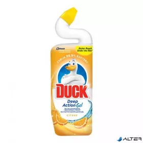   WC-tisztítógél, 750 ml, DUCK "Deep Action Gel", citrus