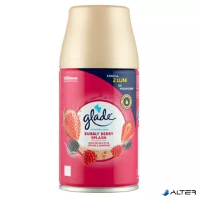   Illatosító készülék utántöltő, automata, 269 ml, GLADE "Bubbly Berry Splash"