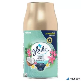   Illatosító készülék utántöltő, automata, 269 ml, GLADE "Exotic Tropical Blossoms"