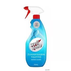 Zuhanykabin tisztító, 750 ml, WELL DONE