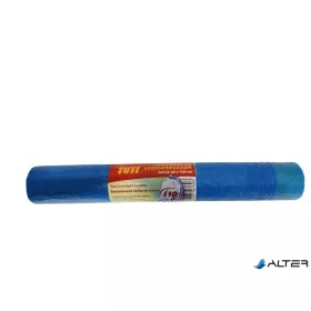   Szemeteszsák, zárószalagos, 110 l, 10 db, 60x100 cm, 23 µ, TUTI, kék