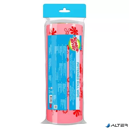 Törlőkendő, univerzális, 12 db, 25x27 cm, 3M 'Scotch-Brite', vegyes színek