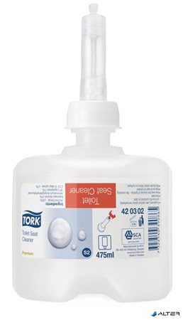 Toalettülőke tisztító, 475 ml, S2 rendszer, TORK