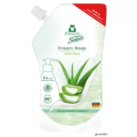 Folyékony szappan utántöltő, 0,5 l, FROSCH, aloe vera