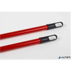 Nyél, fém, csavarós, 120 cm, vegyes színek