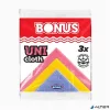 Törlőkendő, univerzális, perforált, 3 db BONUS "UNI"