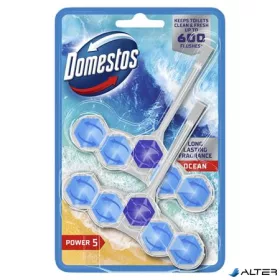   WC frissítő blokk, 2 db-os, DOMESTOS "Power 5", óceán