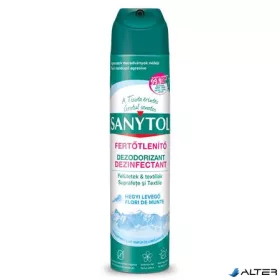   Légfrissítő, fertőtlenítő, 300 ml, SANYTOL, hegyi levegő