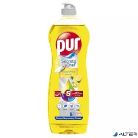 Mosogatószer, 750 ml, PUR, citrom