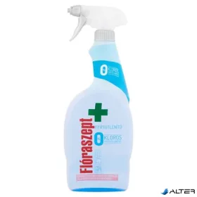   Fürdőszobai tisztító- és fertőtlenítő spray, klórmentes, 700 ml, FLÓRASZEPT