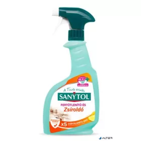   Konyhai fertőtlenítő- és zsíroldó spray, 500 ml, SANYTOL