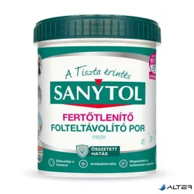 Folteltávolító- és fertőtlenítő por, 450 g, SANYTOL