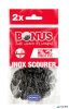 Inox fémsúroló, spirál, 2 db, BONUS