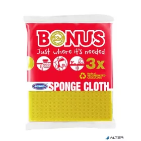 Szivacskendő, 3 db, BONUS