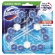 WC frissítő blokk, 3 db-os, DOMESTOS "Power 5", óceán