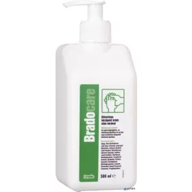   Kézápoló krém, munkavédelmi, glicerines, pumpás, 500 ml, BRADOCARE, aloe vera