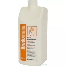   Kézfertőtlenítő szer, higiénés, 1 l, BRADOMAN "Soft"