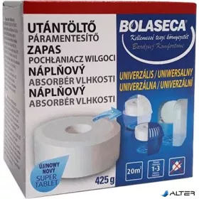   Páramentesítő utántöltő tabletta, 425 g, BOLASECA, lyukas