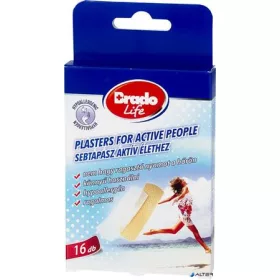 Sebtapasz, 16 db, BRADOLIFE, aktív élethez