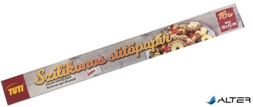 Sütőpapír, szilikonos, 16 ív, TUTI