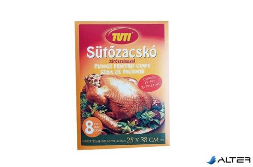Sütőzacskó, csirkés,25 x 38 cm, 8 db, TUTI