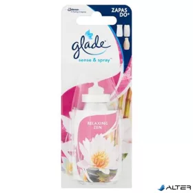   Illatosító készülék utántöltő, 18 ml, GLADE by brise "Sense&Spray, Relaxing zen