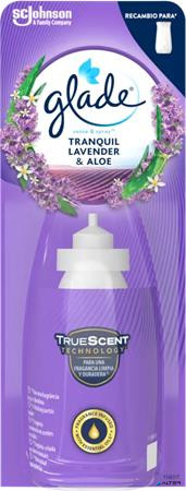 Illatosító készülék utántöltő, 18 ml, GLADE by brise "Sense&Spray, levendula