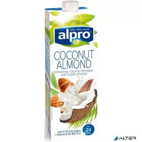 Növényi ital, dobozos, 1 l, ALPRO, kókusz-mandula