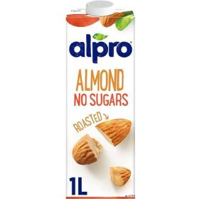   Növényi ital, cukormentes, dobozos, 1l, ALPRO, pörkölt mandula