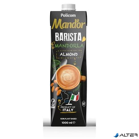 Növényi ital, dobozos, 1 l, MAND'OR "Prémium Barista", mandula