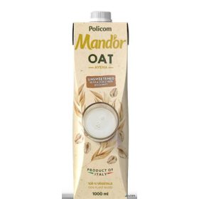   Növényi ital, cukormentes, dobozos, 1 l, MAND'OR 'Prémium', zab