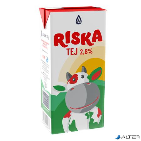 Tartós tej, dobozos, 2,8%, 1 l, RISKA