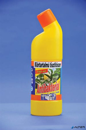 Antibakteriális gél, 0,75 l, lemon fresh