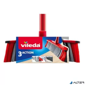 Partvis, nyéllel, VILEDA "3Action", piros