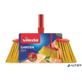 Partvis, kültéri, nyéllel, VILEDA "2in1 Garden"