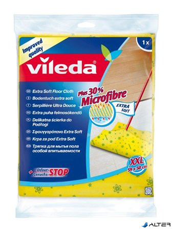 Felmosókendő, 30 % mikroszállal, XXL méret,VILEDA, sárga színű