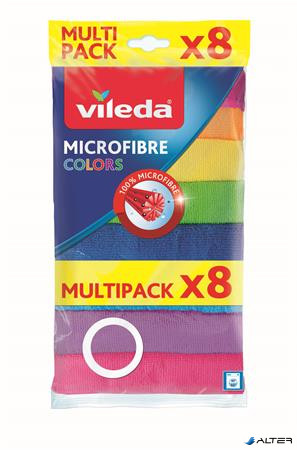 Törlőkendő, mikroszállal, VILEDA 'Colors'