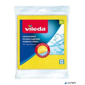 Szivacskendő, 3 db, VILEDA, sárga