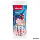 Felmosó utántöltő, VILEDA "Supermocio Microfiber&Power", fehér-piros
