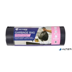   Szemeteszsák, extra erős, 20 l, 20 db, 50x50 cm, VICTORIA FACILITY