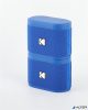 Hangszóró, hordozható, 5W, 2 db, KODAK 'Soundbrix', kék