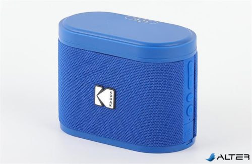 Hangszóró, hordozható, 5W, bővíthető, KODAK "Soundbrix", kék