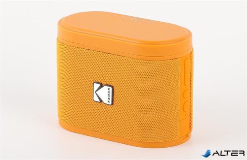 Hangszóró, hordozható, 5W, bővíthető, KODAK "Soundbrix", narancssárga