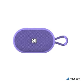   Hangszóró, hordozható, 6W RMS, KODAK "PWS2284", lila