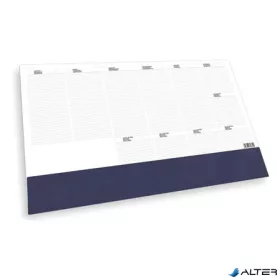   Könyökalátét, 576x407 mm, heti tervezővel, TOPTIMER "T110", kék