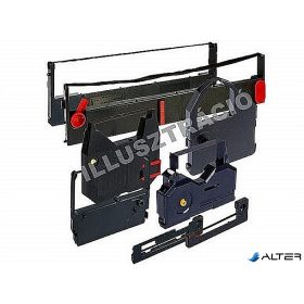   Festékszalag 13 mm-es két orsós számológéphez, írógépekhez, VICTORIA TECHNOLOGY GR 51, fekete