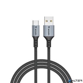 USB kábel, USB-A - USB-C, 1,2m, VERBATIM, fekete